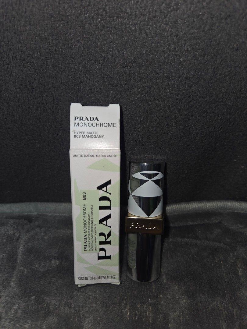 Clinique, Estee Lauder, Prada, QUO Makeup Items (Category: Makeup) located in Bulacan. Submitted by armi_bts0218 (Listing ID 1462087255, Image 3). Description: - Clinique Superpowder Double Face Makeup (Original Packaging) - matte medium - Estee Lauder Double Wear Concealer (Original Packaging) - Prada Monochrome Lipstick (Original Packaging) - mahogany - QUO Beauty Palette (Original Packaging) - Ideal for makeup enthusiasts and collectors. - All