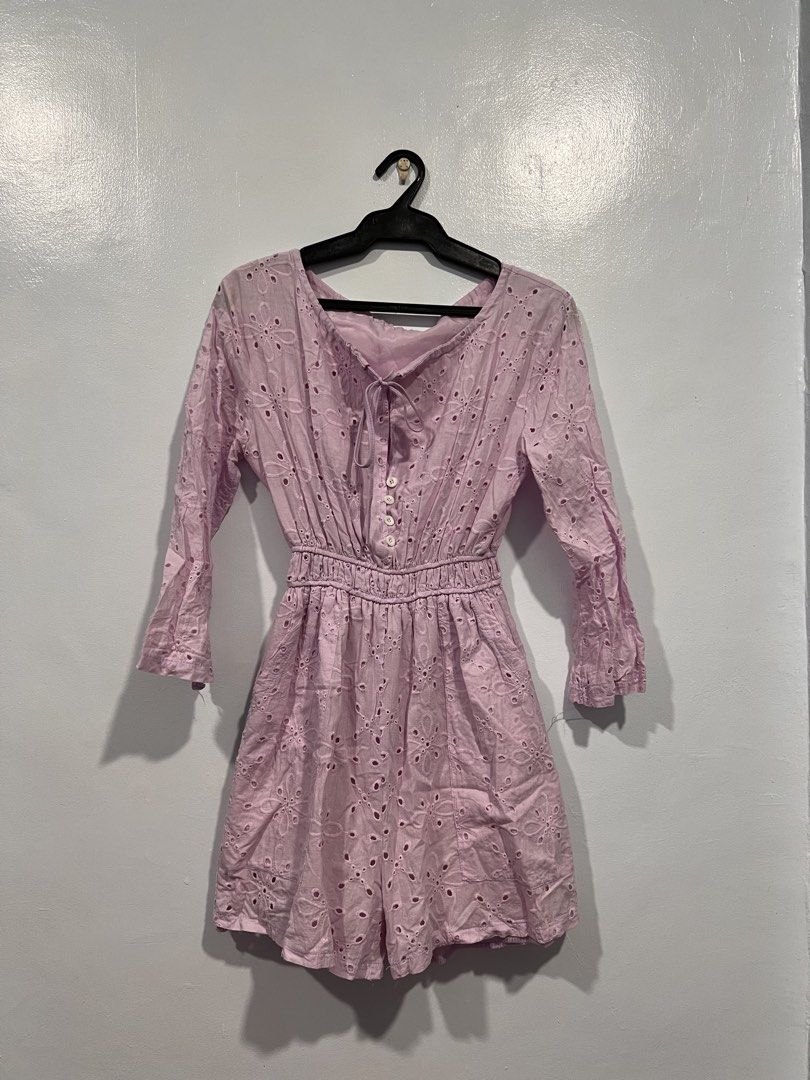 CLOTHING | Pink Casual Romper (Category: Rompers) located in Manila. Submitted by truly_moni (Listing ID 1462089268, Image 1). Description: hi hi hello and welcome to my little shop :> I sell pre-loved items that are in great condition, hoping to find new loving owners for them :D NOTE: shipping fee will be shouldered by the buyer! ^^.