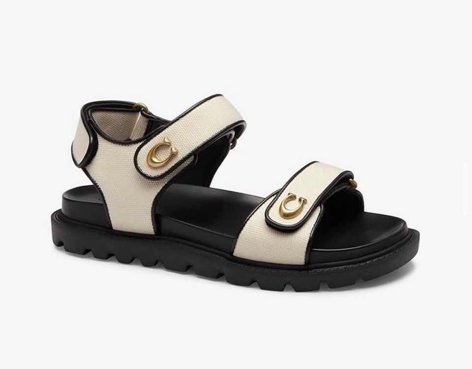 Coach Sandals (Category: Flats & Sandals) located in Manila. Submitted by stopshop26 (Listing ID 1462042921, Image 1). Description: Coach Sandals Size 6 No box Brand new and original Onhand and ready to ship.