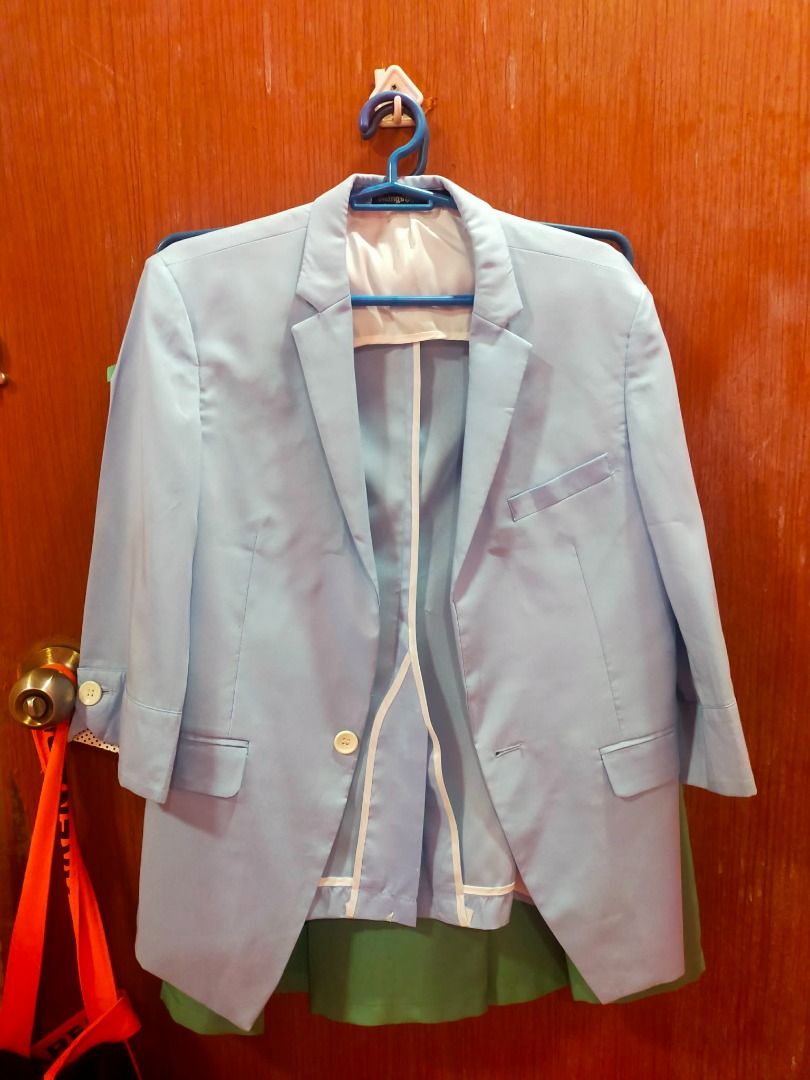 Coat and long sleeves (Category: Coats, Jackets and Outerwear) located in Caloocan City. Submitted by happyforest.b3baf2 (Listing ID 1462147676, Image 1). Description: - 400 for 4 - Light blue coat - never used, no damaged (2,199 orig price) - Mango dark blue long sleeve - 4 wears only (600 orig price) - White and blue coat - lightly used (300 orig price) - White long sleeve - used twice (500 orig price) .