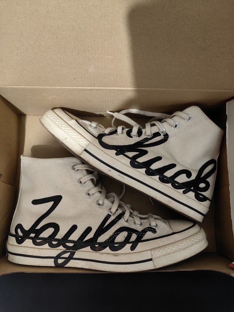 converse chuck 70 hi (Category: Sneakers) located in Bulacan. Submitted by jzr21.1986 (Listing ID 1462243889, Image 1). Description: converse chuck 70 hicut authentic 999 only (FIX PRICE) size 8us eur41.5 26.5cm (FIT SIZE 9) MARILAO BULACAN.