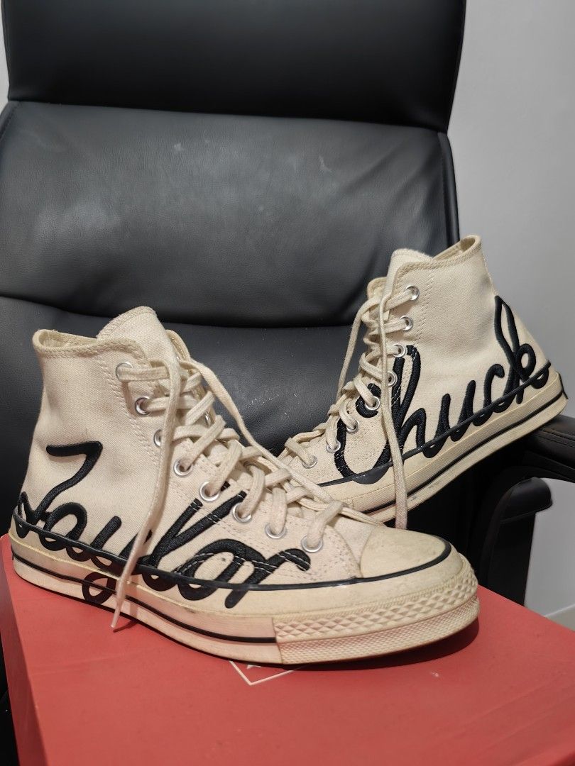 converse chuck 70 hi (Category: Sneakers) located in Bulacan. Submitted by jzr21.1986 (Listing ID 1462243889, Image 3). Description: converse chuck 70 hicut authentic 999 only (FIX PRICE) size 8us eur41.5 26.5cm (FIT SIZE 9) MARILAO BULACAN.