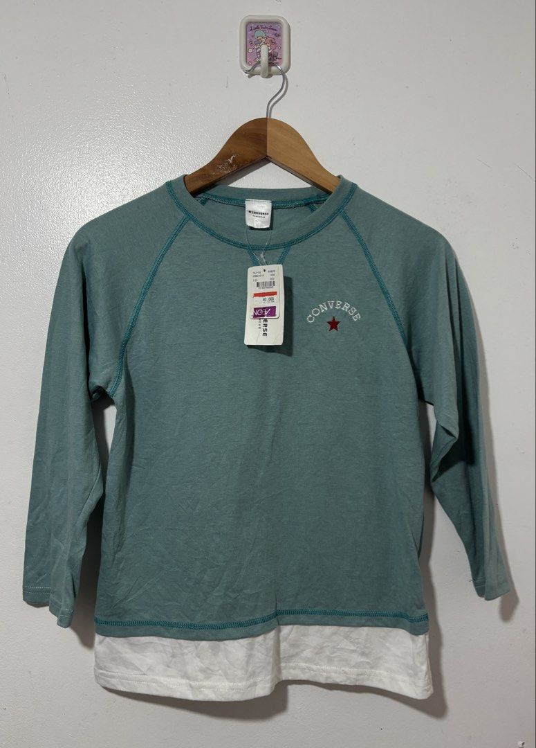 CONVERSE longsleeve kids for 8yrs old (Category: Kids Wardrobes & Storage) located in Silang. Submitted by altbaddie6 (Listing ID 1462218116, Image 1). Description: .