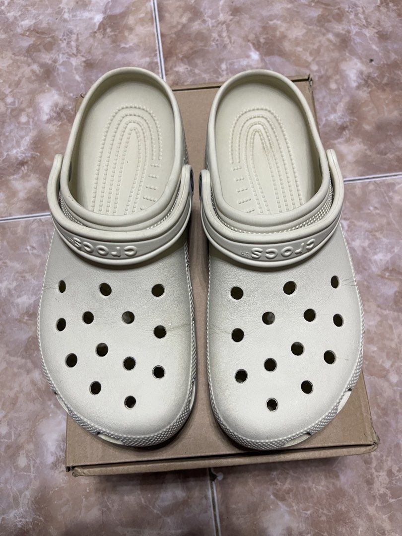 Crocs Bone (Category: Slippers & Slides) located in Iligan City. Submitted by curatedthrift.26 (Listing ID 1462227037, Image 1). Description: Crocs Bone Colorway size 10 mens authentic rfs: extra crocs negotiable .