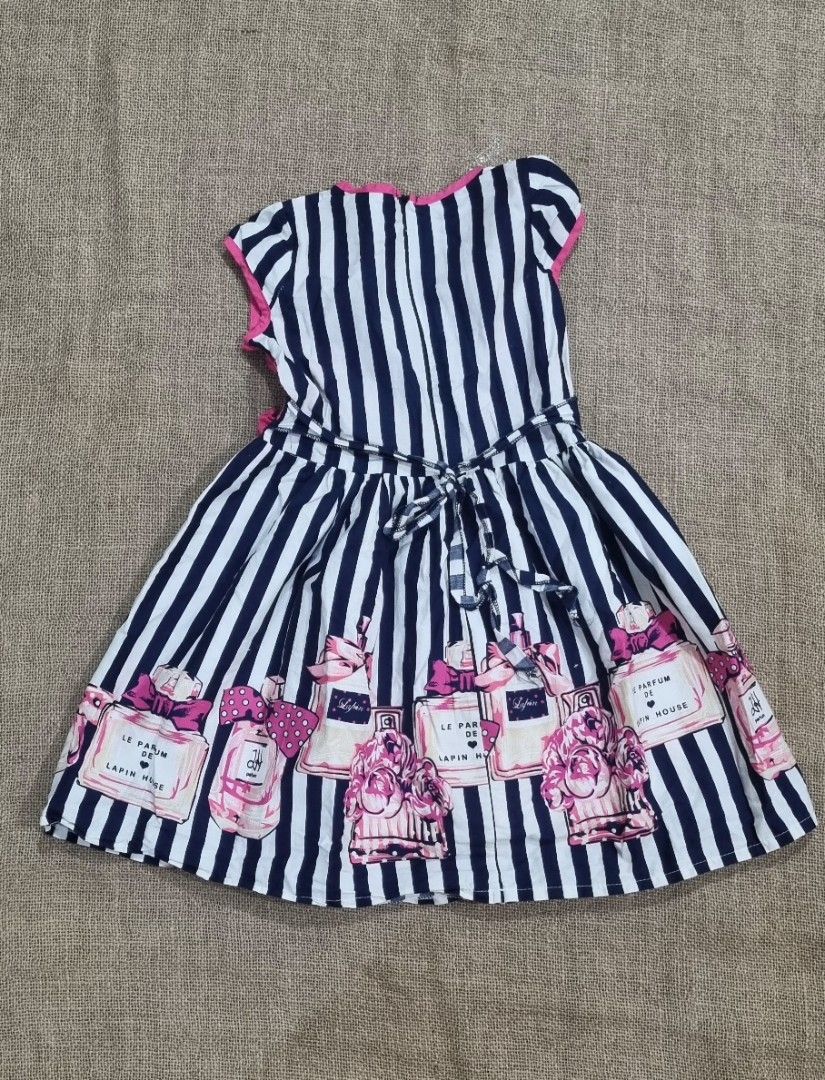 Cute Ones dress (Category: Babies & Kids Fashion) located in San Jose del Monte. Submitted by angelsnest (Listing ID 1462085425, Image 2). Description: fits 8y not stretchable with white inner lining with zipper and self-tie ribbon at its back rfs: outgrown Gcash,Maya,bank transfer.