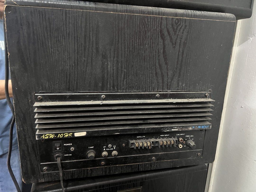 Dai-ichi ASW-107AS Active Powered Subwoofer (Category: Soundbars, Speakers & Amplifiers) located in Quezon City. Submitted by chloe_declutter (Listing ID 1462062814, Image 2). Description: Dai-ichi ASW-107AS Active Powered Subwoofer Cubao loc Open to pickup or delivery.