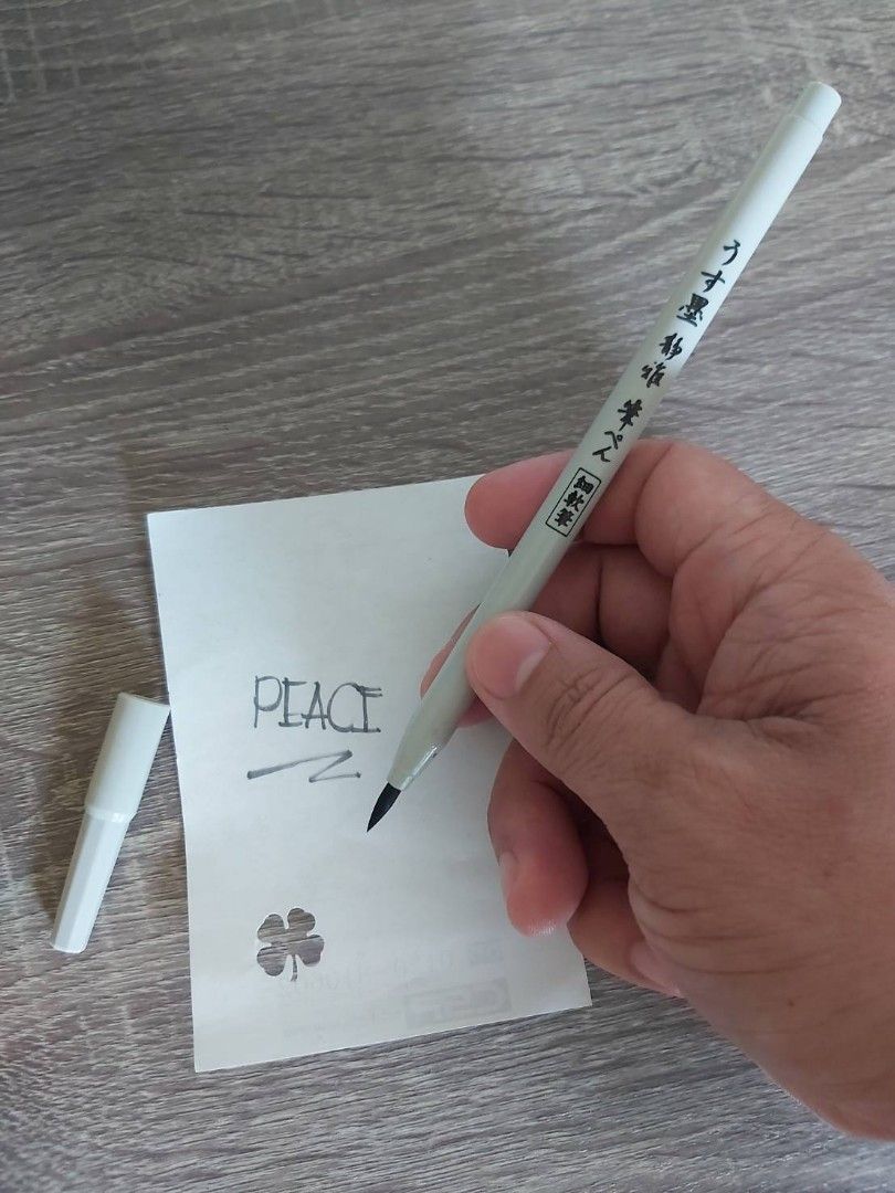 DAISO JAPAN BRUSH PEN LIGHT INK (Category: Other Stationery & Craft) located in Bulacan. Submitted by nansantiago (Listing ID 1462128759, Image 2). Description: DAISO JAPAN BRUSH PEN LIGHT INK 🏷️ ₱45‼️ 📍 Location: Plaridel, Bulacan 💸 Mode of Payments: Gcash / BPI 📦 Pick-up / Ship 🚚 Couriers : Flash Express / SPX / Lalamove.