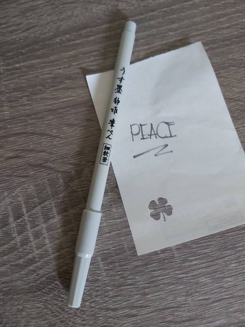 DAISO JAPAN BRUSH PEN LIGHT INK (Category: Other Stationery & Craft) located in Bulacan. Submitted by nansantiago (Listing ID 1462128759, Image 3). Description: DAISO JAPAN BRUSH PEN LIGHT INK 🏷️ ₱45‼️ 📍 Location: Plaridel, Bulacan 💸 Mode of Payments: Gcash / BPI 📦 Pick-up / Ship 🚚 Couriers : Flash Express / SPX / Lalamove.