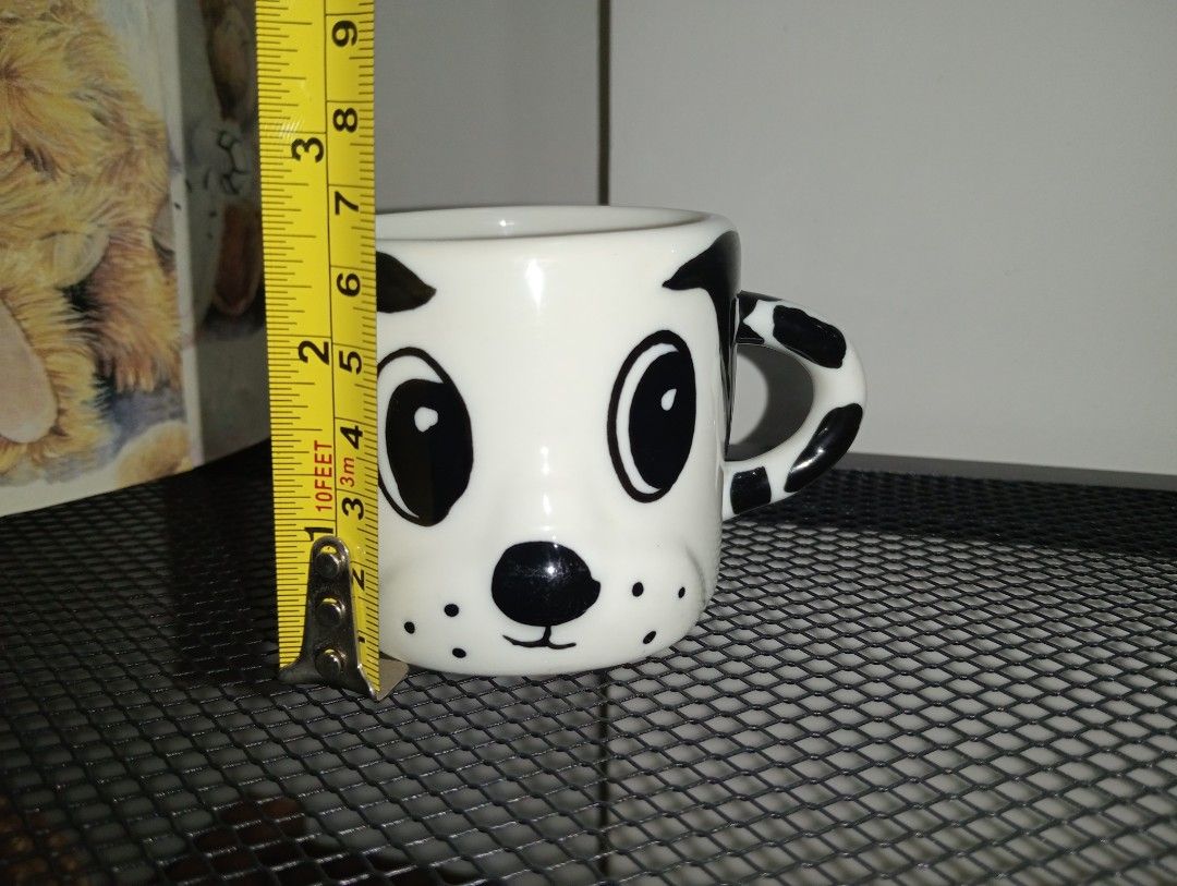 DALMATIAN CERAMIC CUTE MUG (Category: Coffee & Tea Tableware) located in Kawit. Submitted by gieclutter (Listing ID 1462035887, Image 2). Description: Flakers and joy reservers are 𝗻𝗼𝘁 𝗮𝗹𝗹𝗼𝘄𝗲𝗱 ✓𝗔𝗦 𝗜𝗦 ・Actual photos, sized precisely ・Verify the item's dimensions first ・ Expect minor flaws (uneven coatings, scratches, and paint chips) as items are sourced directly from the supplier ・All sales are final—no returns, exchanges, or refund