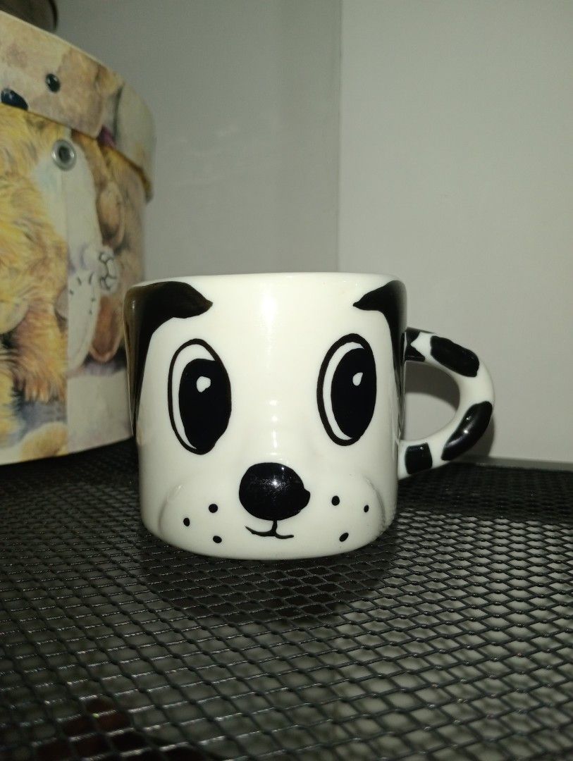 DALMATIAN CERAMIC CUTE MUG (Category: Coffee & Tea Tableware) located in Kawit. Submitted by gieclutter (Listing ID 1462035887, Image 1). Description: Flakers and joy reservers are 𝗻𝗼𝘁 𝗮𝗹𝗹𝗼𝘄𝗲𝗱 ✓𝗔𝗦 𝗜𝗦 ・Actual photos, sized precisely ・Verify the item's dimensions first ・ Expect minor flaws (uneven coatings, scratches, and paint chips) as items are sourced directly from the supplier ・All sales are final—no returns, exchanges, or refund