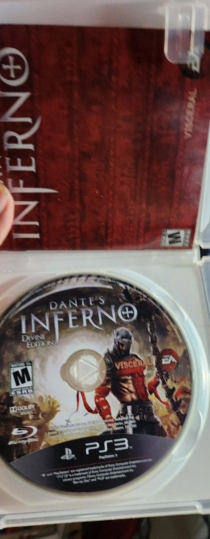 Dante's Inferno Divine Edition PS3 Game (Category: PlayStation) located in Quezon City. Submitted by gwift (Listing ID 1462103880, Image 2). Description: selling rare playstation 3 game price based on gameye app or ebay sold listings. x55 tested working check other rare ps3 games posted. will give a 5% discount for purchases 20k and up prices are subject to change on the day the game is to be paid due to price fluctuation..