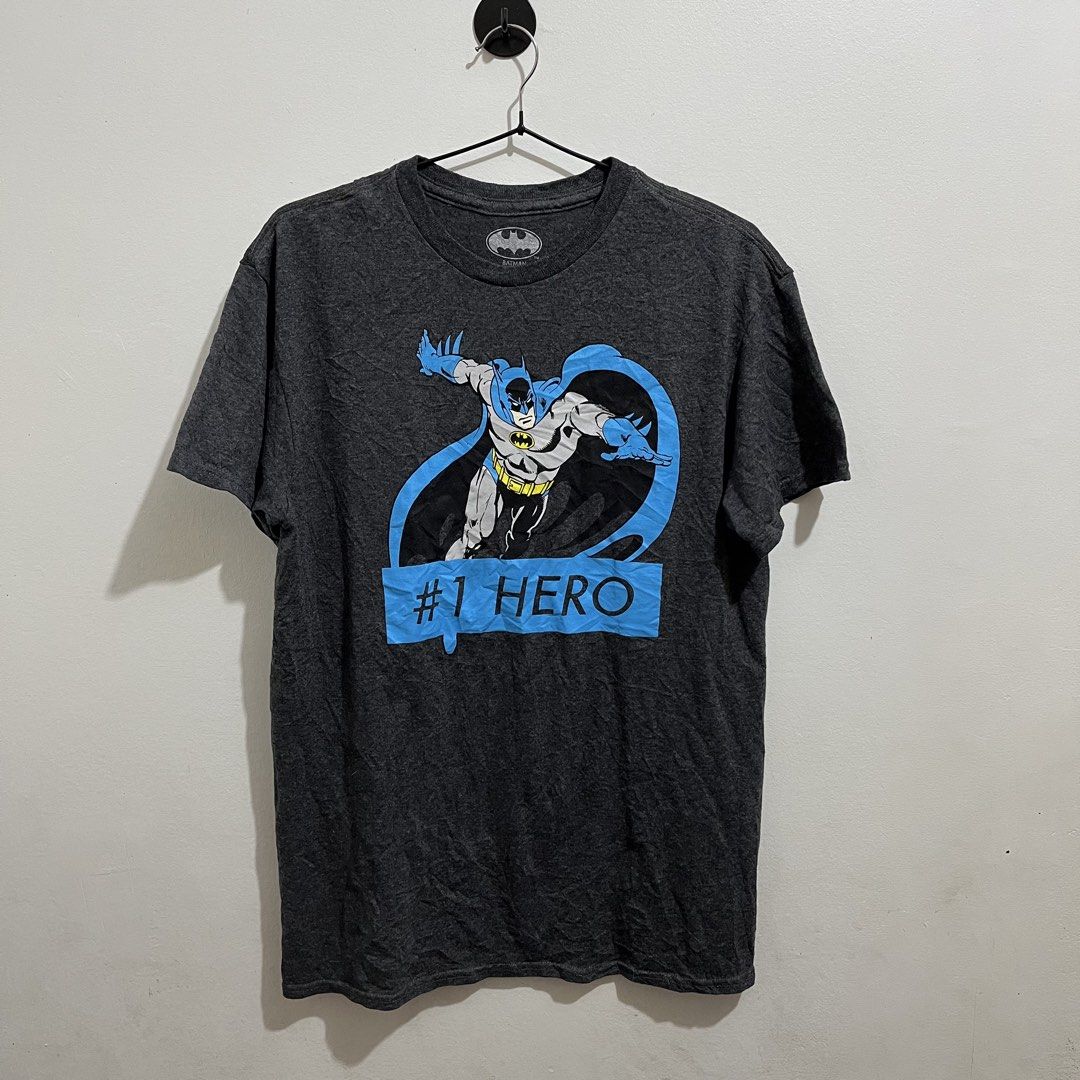DC Hero Batman Official printed tag (Category: Tshirts & Polo Shirts ) located in Sipalay. Submitted by trustmeyoullbefine (Listing ID 1462145412, Image 1). Description: Size medium 19W 28L Goood as new No flaws .