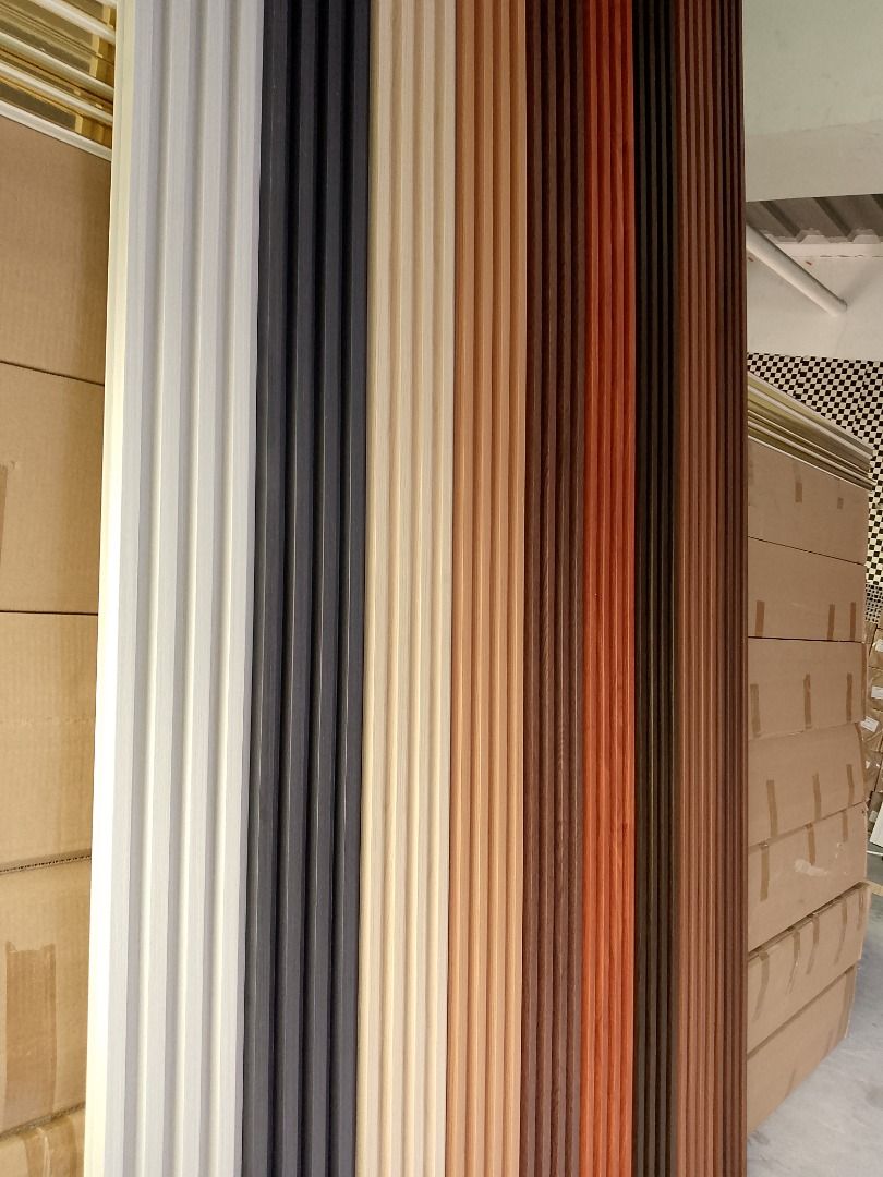 Decorative Wall Panels - Various Wood-Look Colors (Category: Wall Decor) located in Caloocan City. Submitted by freeriver.85aef3 (Listing ID 1462078119, Image 2). Description: - Elevate your space with beautiful wood-look decorative wall panels. - Available in a wide range of colors: light grey, dark grey, beige, light brown, medium brown, reddish-brown, black, and dark brown. - Ideal for creating stunning accent walls or adding unique texture to