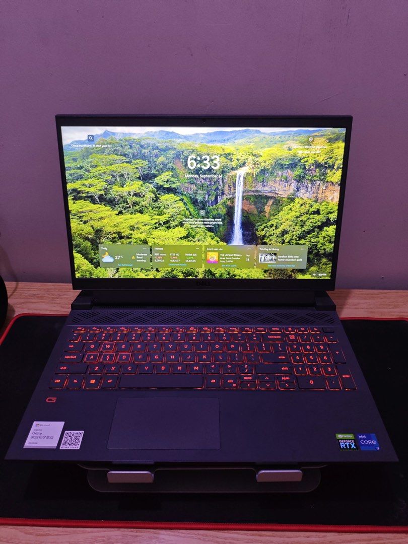 Dell G15 Gaming Laptop RTX 3050 (Category: Laptops & Notebooks) located in Manila. Submitted by eloria (Listing ID 1462132272, Image 1). Description: DELL G15 5511 I7 - 11800H 24GB RAM - UPGRADED RTX 3050 4GB (95 watts Highest) 1TB SSD NVME Ps: Upgraded into THERMAL GRIZZLY. FOR BETTER COLLING SYSTEM. INCLUSION: Original Charger. Cooler worth 2k Basic Key Board and Mouse Laptop Bag.