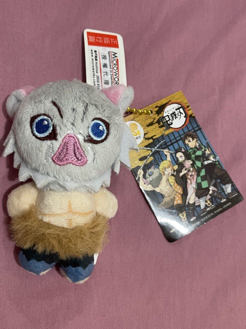 Demon Slayer plush charm (Category: Plushies & Soft Toys) located in Cabiao. Submitted by imeon13 (Listing ID 1462170370, Image 1). Description: .