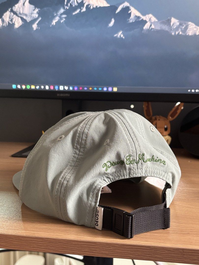 Deus Ex Machina Cap (Category: Caps & Hats) located in Cainta. Submitted by freykuz (Listing ID 1462099188, Image 2). Description: Deus Ex Machina 8 Panel Cap Shale Green Color Bought from ROX BGC (2026) never used but doesnt have tag anymore Pasig.