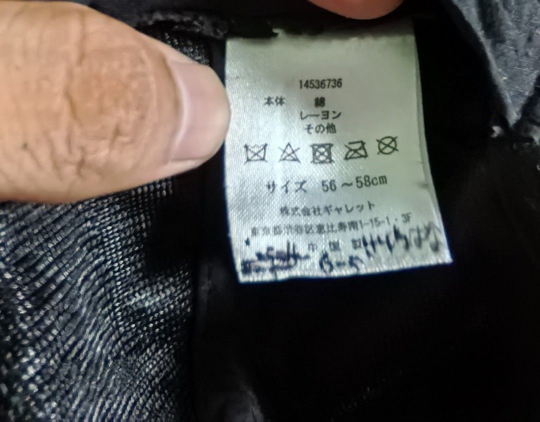 Dickies Corduroy Cap Hat (Category: Caps & Hats) located in Quezon. Submitted by miksxthrift (Listing ID 1462062524, Image 3). Description: - Classic Dickies cap - Made from durable corduroy material - Features embroidered Dickies logo on the front - Includes a patch on the side - Adjustable strap at the back for a customized fit - Perfect for everyday wear and casual styling.