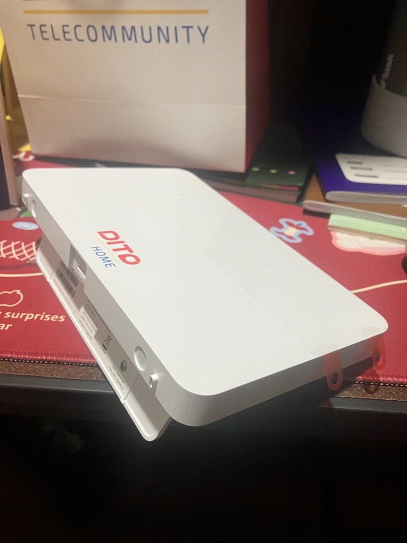 DITO home WoWfi pro (Category: Other Accessories) located in Taytay. Submitted by dmponce (Listing ID 1462261027, Image 2). Description: Selling DITO wowfi pro used only once as internet backup, no sim just the unit price is negotiable for serious buyer.