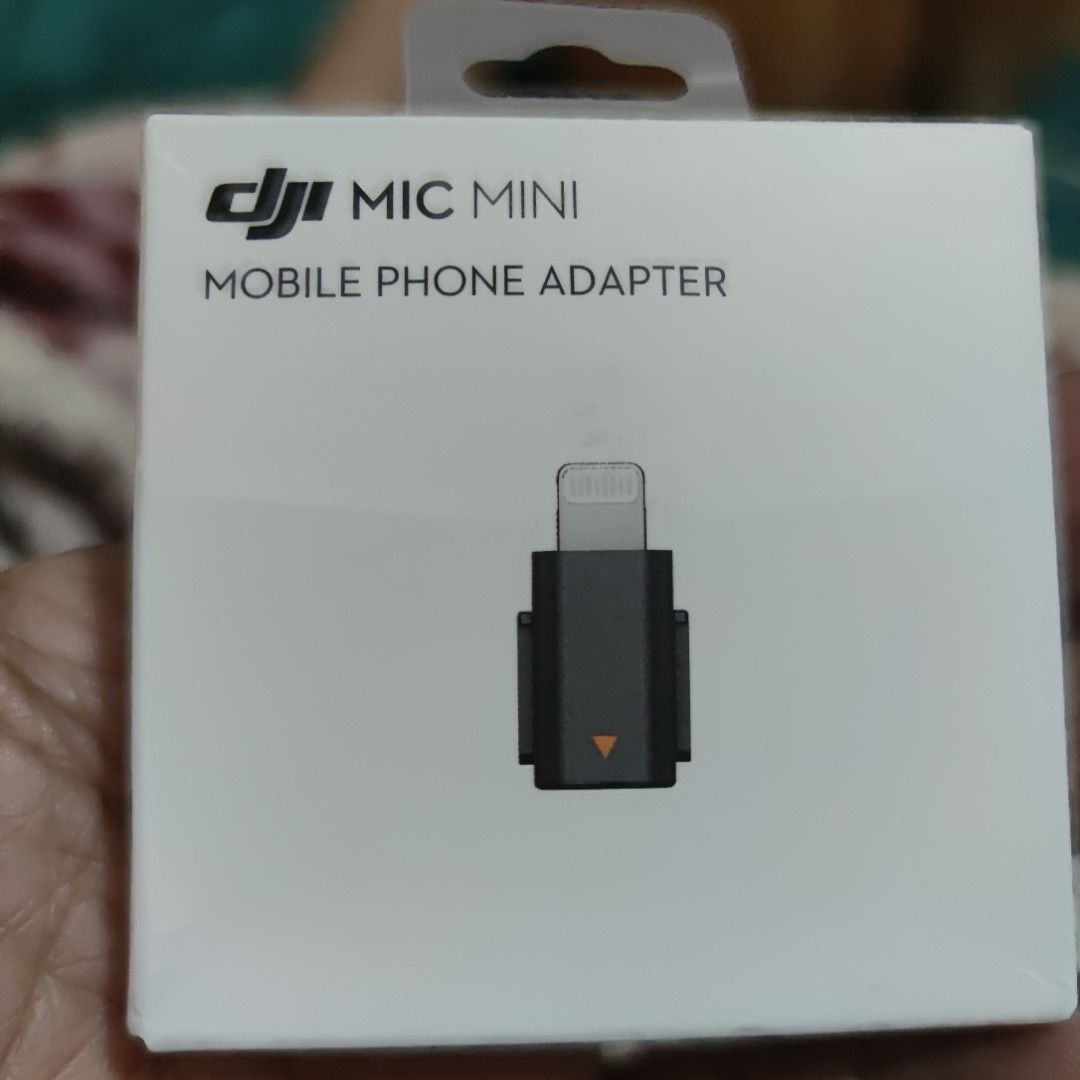 DJI Mobil adapter mic mini (Category: Portable Audio Accessories) located in Manila. Submitted by gochupsshop888 (Listing ID 1462111467, Image 1). Description: brand new.