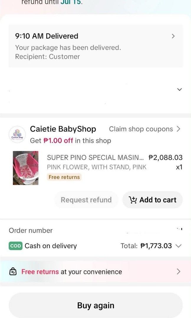 Duyan with metal stand (Category: Cots & Cribs) located in Manila. Submitted by happypenguin.886b04 (Listing ID 1462189786, Image 2). Description: Nabili lang po last July. Hindi masyadong nagamit dahil mas prefer ni baby ang co-sleeping. can do lalamove or pick up Location: Cabuyao/Santa Rosa, Laguna.