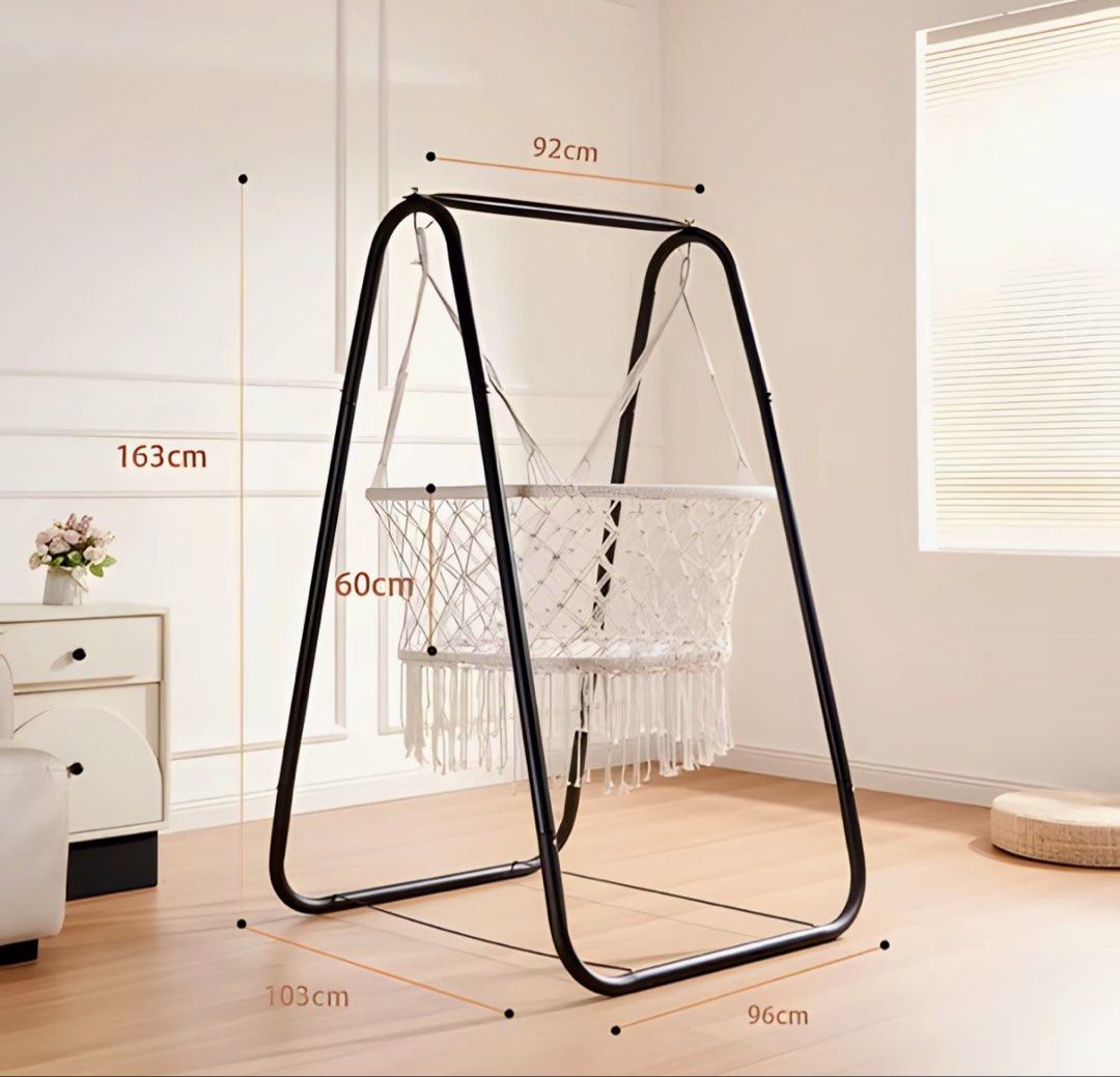 Duyan with Metal Stand (Category: Other Kids Furniture) located in Taguig. Submitted by nesvillareal (Listing ID 1462217812, Image 2). Description: Used for 3 months only Lipa Area only meet up SM LIPA.