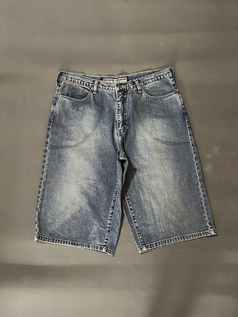 EDWIN JEANS Collection Denim Shorts (Category: Shorts) located in Manila. Submitted by thevaultco.ph (Listing ID 1462147192, Image 1). Description: Waist: 37 Length: 26 Leg Open: 12.
