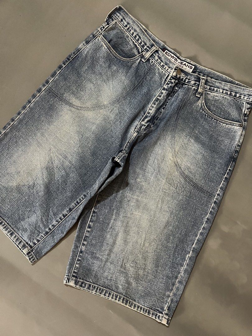 EDWIN JEANS Collection Denim Shorts (Category: Shorts) located in Manila. Submitted by thevaultco.ph (Listing ID 1462147192, Image 3). Description: Waist: 37 Length: 26 Leg Open: 12.