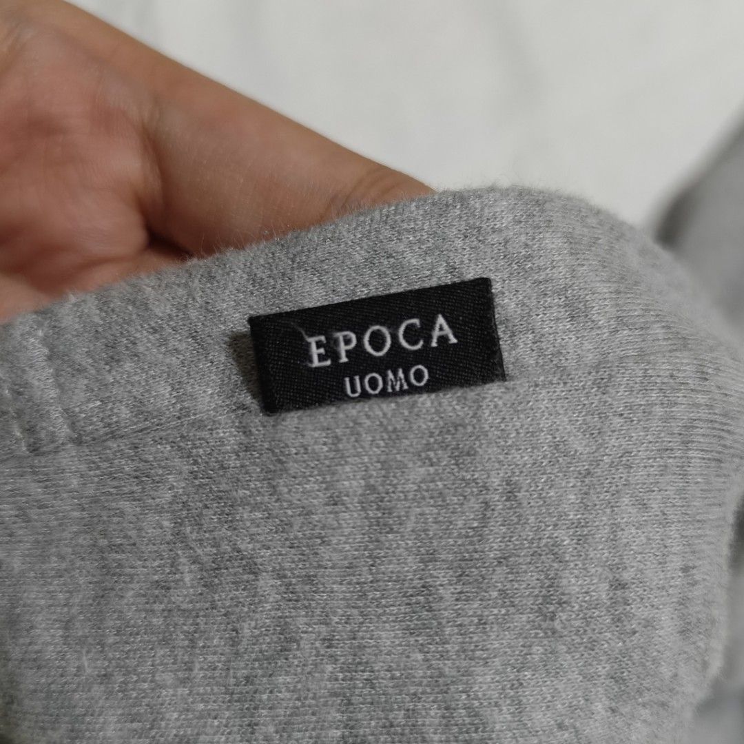 EPOCA UOMO Gray Wide Leg Pants (Category: Other Bottoms) located in Quezon City. Submitted by rodthrift00 (Listing ID 1462211093, Image 3). Description: Waist: 26-36 ‎Length: 36 ‎Leg hole: 11 ‎10/10 ‎No issue.
