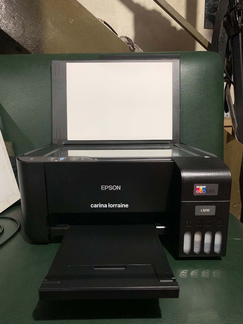 epson l3210 printer (Category: Printers, Scanners & Copiers) located in Manila. Submitted by kgonzales.2nd (Listing ID 1462094882, Image 2). Description: EPSON L3210 3in1 PRINTER ✅ Print ( Short, A4, Long ) ✅ Photocopy ( Short & A4 ) ✅ Scan ( Short & A4 ) ✅ Borderless Printing ✅ Continuous Ink ✅ Ecotank ✅ Power cord & USB cord Pick up and Lalamove. ₱4,500 FREE 1 SET NG INK.