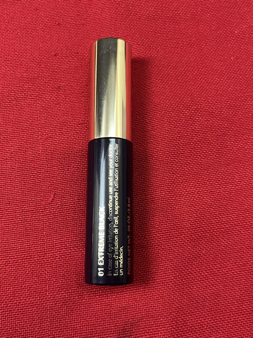 ESTEE LAUDER SYMPTOUS EXTREME LASH MASCARA (Category: Makeup) located in Manila. Submitted by luxeclassyshop (Listing ID 1462100556, Image 2). Description: ESTEE LAUDER SYMPTOUS EXTREME LASH MASCARA Black 2.8ml No box part of the set Original 7pcs available.