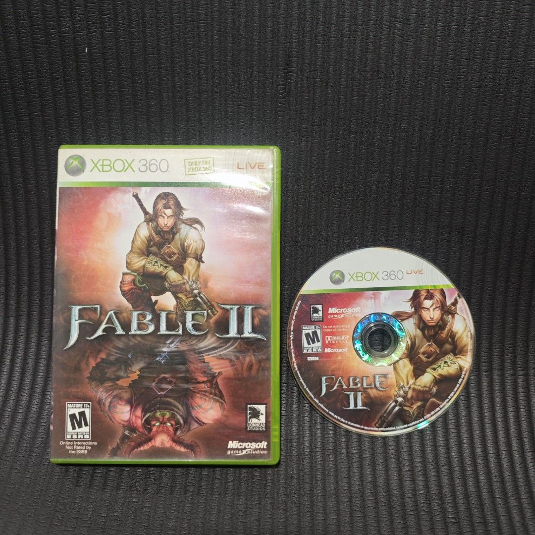 Fable II Xbox 360 Game (Category: Xbox) located in Quezon City. Submitted by shopme_gadget30 (Listing ID 1462217127, Image 1). Description: kindly read the details first for sale fixed price good condition tested and working with Case and disc game compatible to Xbox 360 USA Region Shoopppppeee —,✅ can check out pm for the linnnkkk (If shoopppee check out, price is higher because of shooppppeee deduction qc area meet up: sm north shipping fee mus