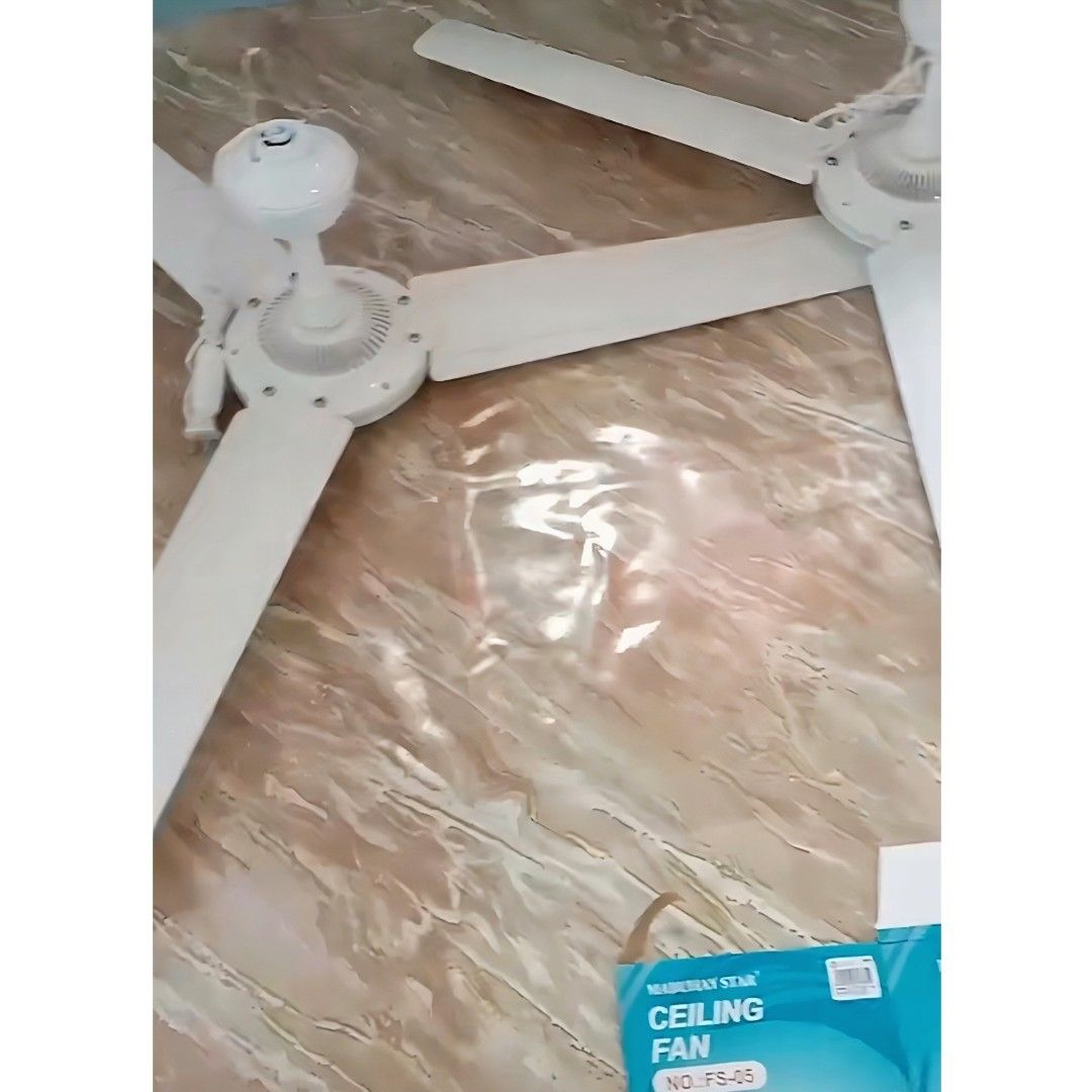 Ceiling Fan: MABUHAY STAR QUALITY 3-BLADE CEILING FAN (Category: Fans) located in Bulacan. Submitted by namethesizemkt2 (Listing ID 1462063742, Image 3). Description: Available and ready to ship! ✨ 100% Perfect for personal use, as a gift, or to add to your collection. 🔥 Discounted price for a limited time—grab yours before it's gone! 🛒 Check out now to secure your order! #ForSalePH #AuthenticFinds #GrabYoursNow #GreatDealsPH #DiscountSale #Lim