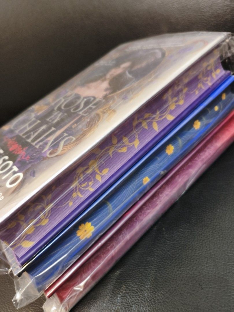 Fantasy Books - Various Authors (Category: Storybooks) located in Pasig City. Submitted by readernotwriter (Listing ID 1462159788, Image 3). Description: - Stack of young adult fantasy novels - Titles include: - The Enchanted Greenhouse 670 - The Spellshop Sold - North of the Night 670 - Rewitched 670 - Rose in Chains sold - A Song to Drown Rivers 670 - Scorpion of the Night Blossom 670.