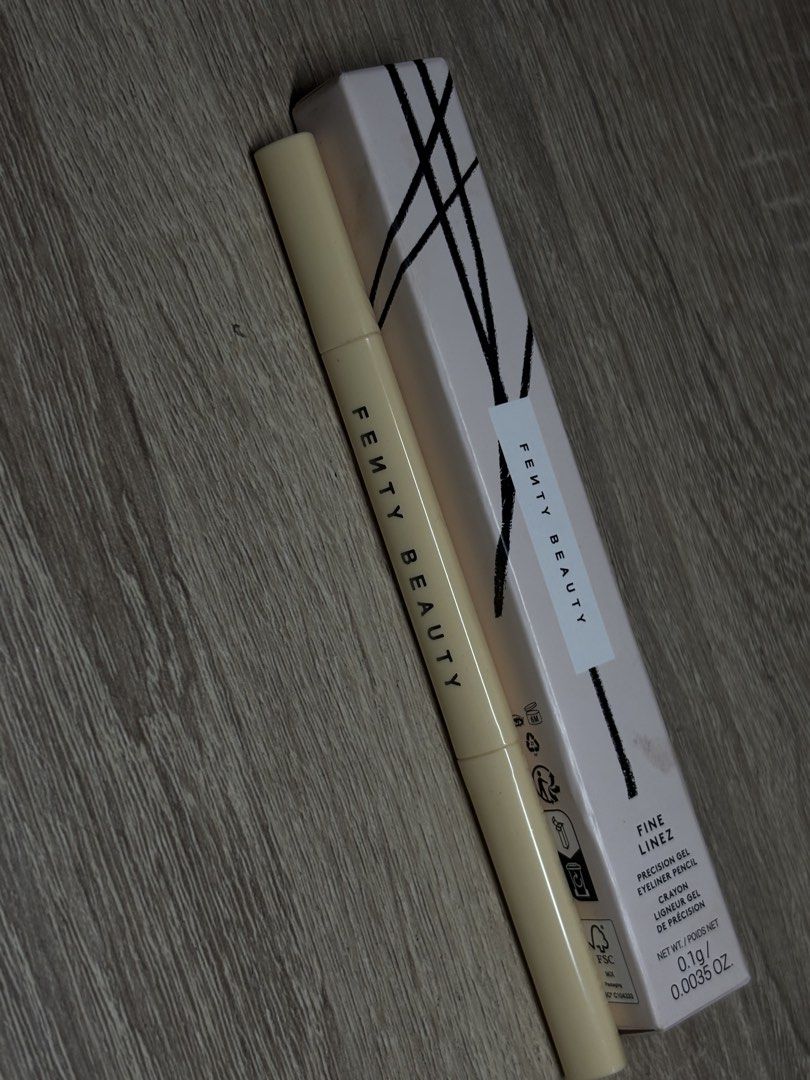 Fenty Beauty Precision Gel Eyeliner (Category: Makeup) located in Davao. Submitted by mielle_888 (Listing ID 1462259949, Image 1). Description: ‼️Authentic and got used a couple of time‼️ Shade: Vanilla Killa .