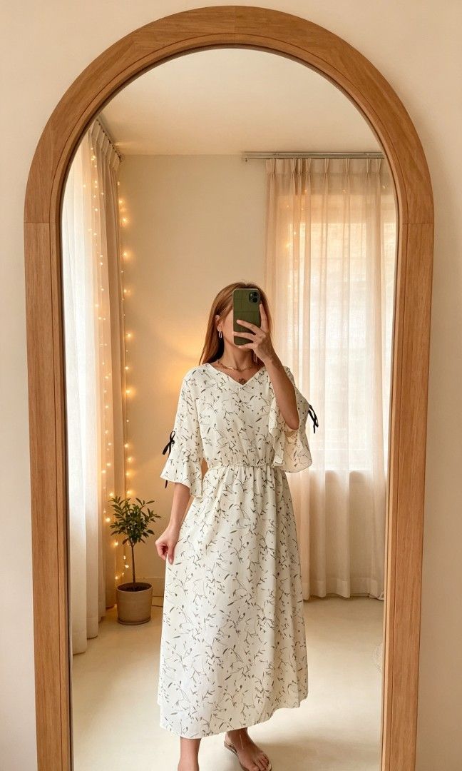 Floral printed plus size maxi dress (Category: Dresses) located in Samal. Submitted by avdlclothing (Listing ID 1462126937, Image 2). Description: XL-2XL.