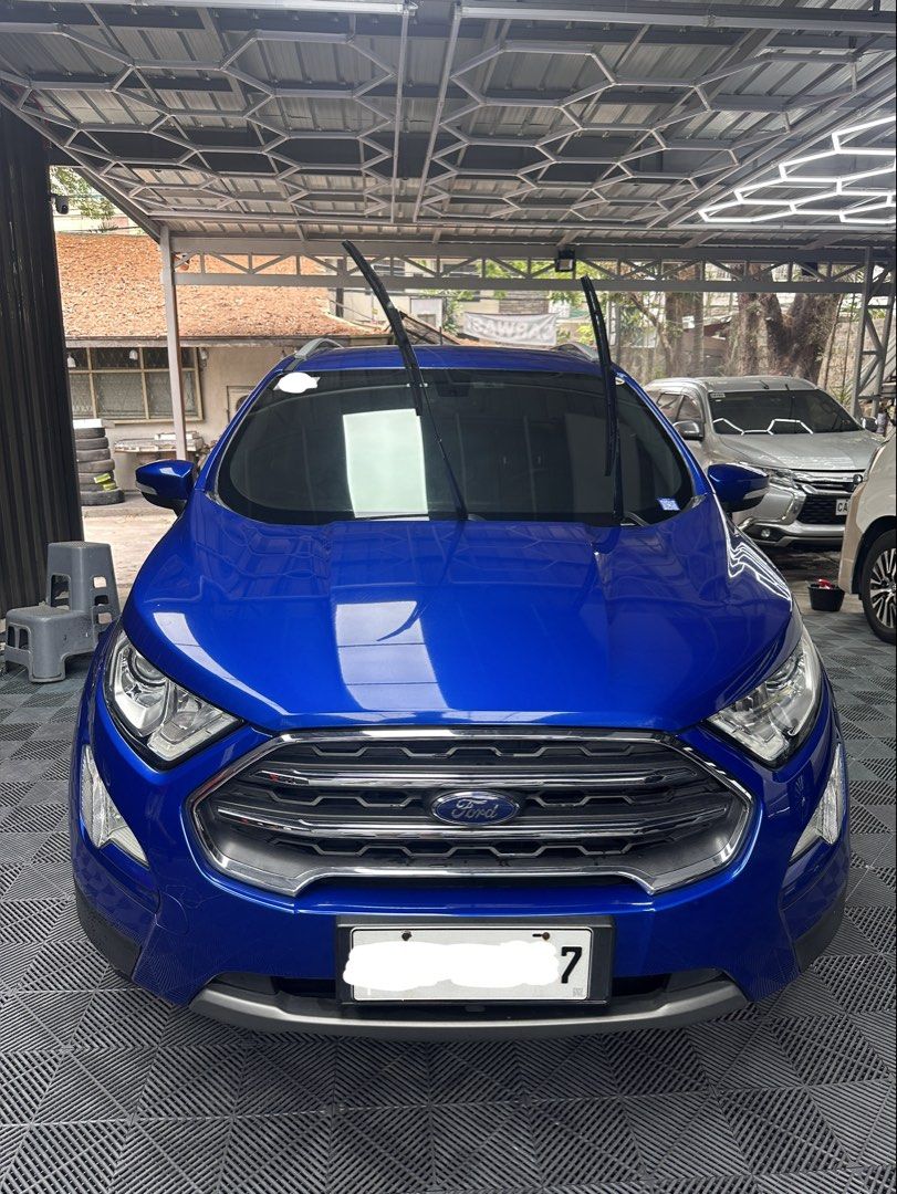 Ford Ecosport Ecosport Auto (Category: Used Cars) located in San Juan City. Submitted by kktlim18 (Listing ID 1462106708, Image 2). Description: - 26k Odo - 2018 Acquired - 1st Owner - Leather Seats - Sunroof - Plate # Ending in 7 - 3 Cylinder 1.0L Turbo - Newly Oil Changed (Maintained) - Apple CarPlay & Android Auto - Original Paint - 200mm Ground Clearance - 500mm Max Water Wading (Best in Class) - 6 Airbags Upgrades worth 100k+ : - K&N Drop In