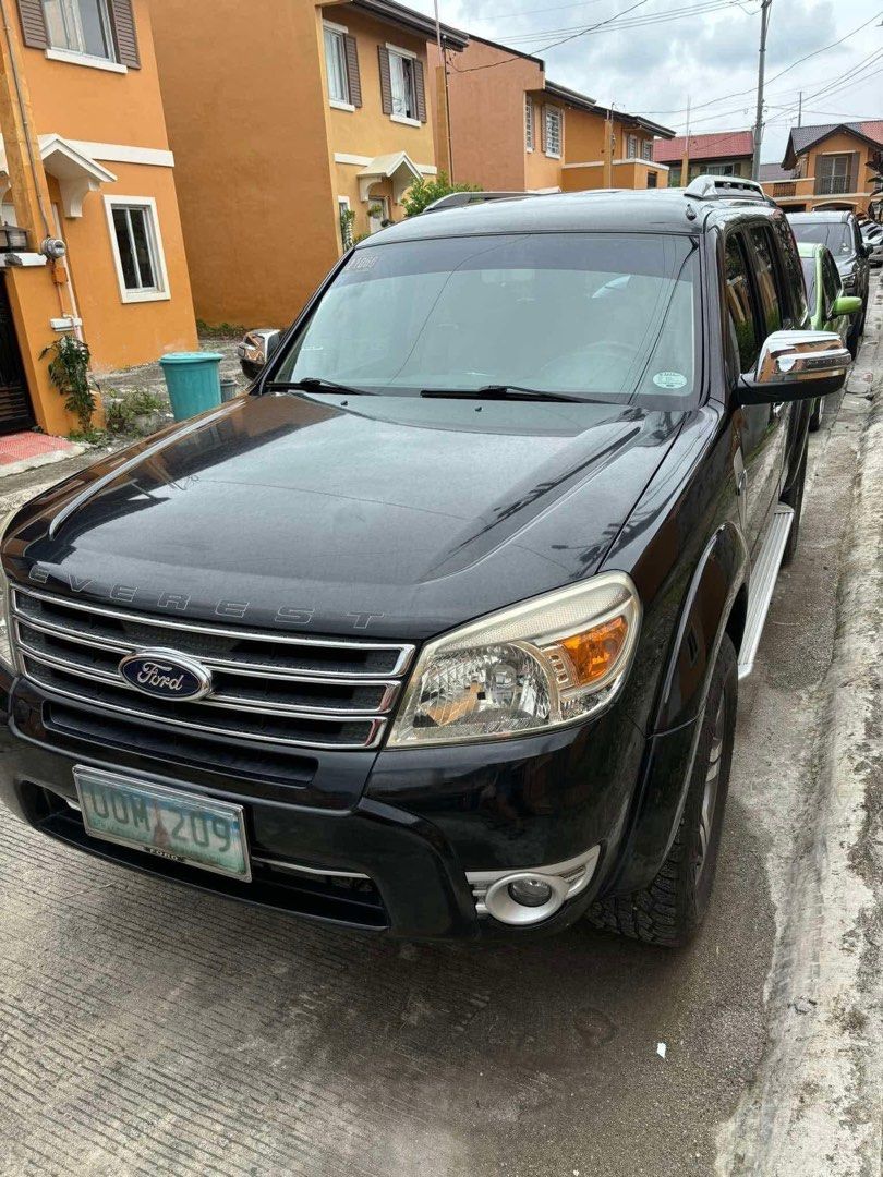 Ford Everest (Category: New Cars) located in Manila. Submitted by von_vito (Listing ID 1462089089, Image 1). Description: FS: Ford everest 2012 A/T black edition.. 110k+ mileage casa maintained 💯 all stock gas&go bring you best of the best mechanic #09774937323.
