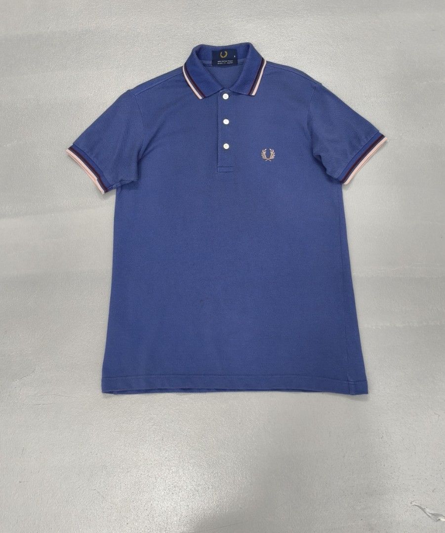 FRED PERRY SMALL (Category: Tshirts & Polo Shirts ) located in Cagayan de Oro. Submitted by 2optimusprime8 (Listing ID 1462163605, Image 2). Description: ---FRED 🖤🤍🖤 ---100% AUTHENTIC ---SIZE SMALL W-18 L-26 ---PLS REFER TO DIMENSIONS ---EXCELLENT CONDITION 9.2/10 ---W/COLLAR LINE DI HALATA WHEN WORN ---NICE COLOR 🤍 ---750 ONLY.