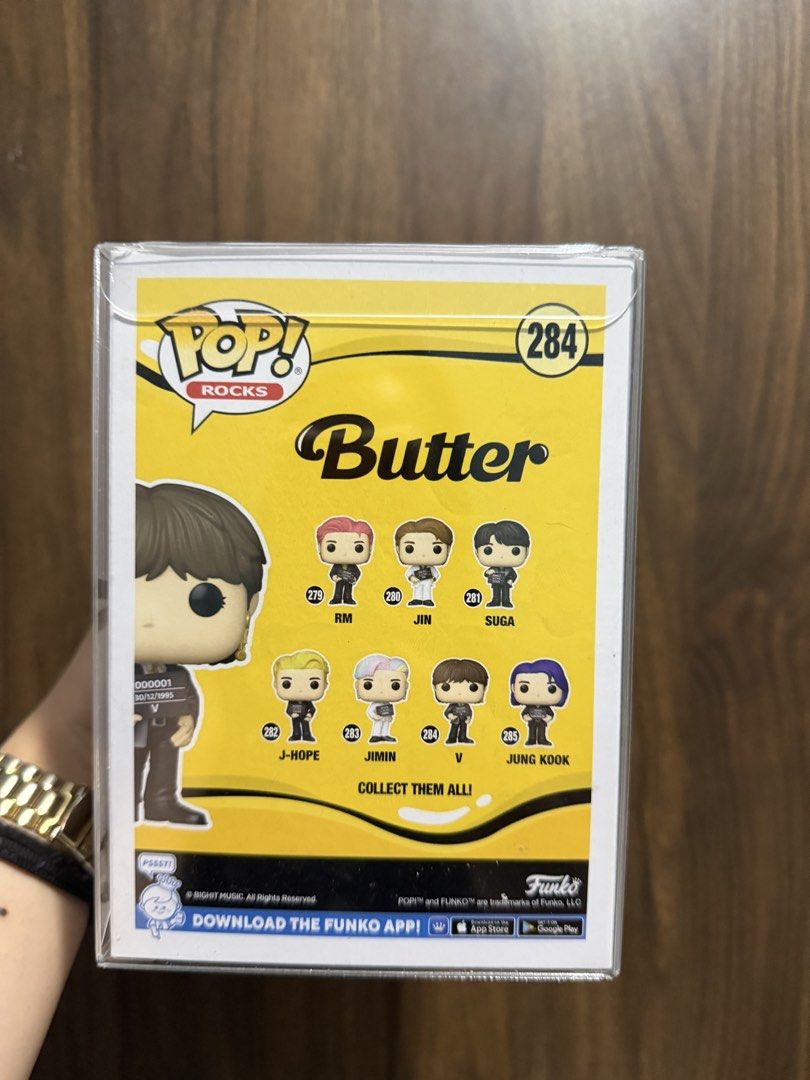 Funko Pop BTS “V” (Category: Designer & Blind Box Toys) located in Las Pinas. Submitted by euphrasia_ (Listing ID 1462117681, Image 2). Description: Rush selling ‼️ RFS: decluttering in good condition (with boss protector) slightly negotiable for sure buyers 📍Las Piñas City delivery via lalamove.