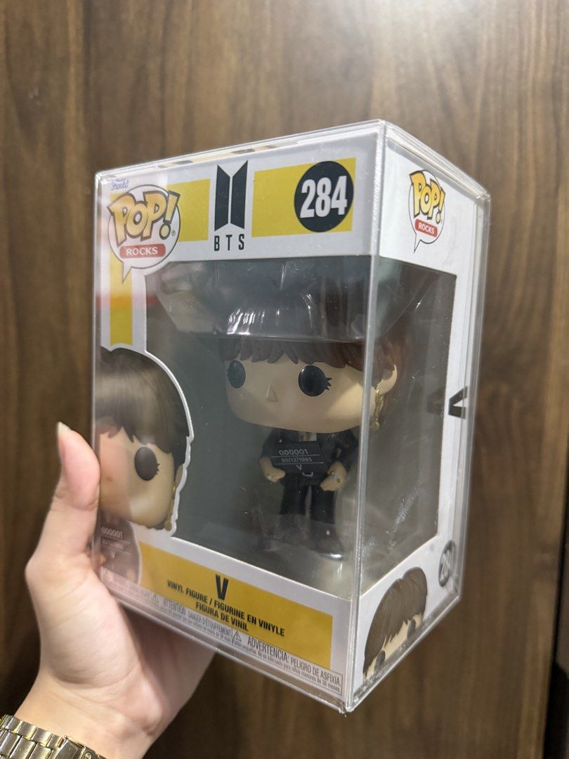 Funko Pop BTS “V” (Category: Designer & Blind Box Toys) located in Las Pinas. Submitted by euphrasia_ (Listing ID 1462117681, Image 3). Description: Rush selling ‼️ RFS: decluttering in good condition (with boss protector) slightly negotiable for sure buyers 📍Las Piñas City delivery via lalamove.