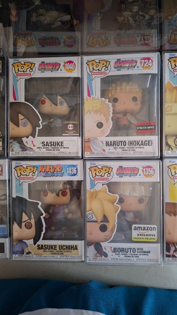 Funko Pop Figures For Sale (Category: Designer & Blind Box Toys) located in Manila. Submitted by edromelmo64155 (Listing ID 1462072972, Image 3). Description: For Sale, with used protectors and brand new protector. Can give additional discount for two or more purchases. PM if may counter offer sa price. No lowballing. RFS: Decluttering 🥷🏻Naruto Naruto Kurama Link Mode 1465 - 1.2k Naruto Hokage 724 - 800 Sasuke 1040 - 700 Sasuke 1436 - 900 Borut
