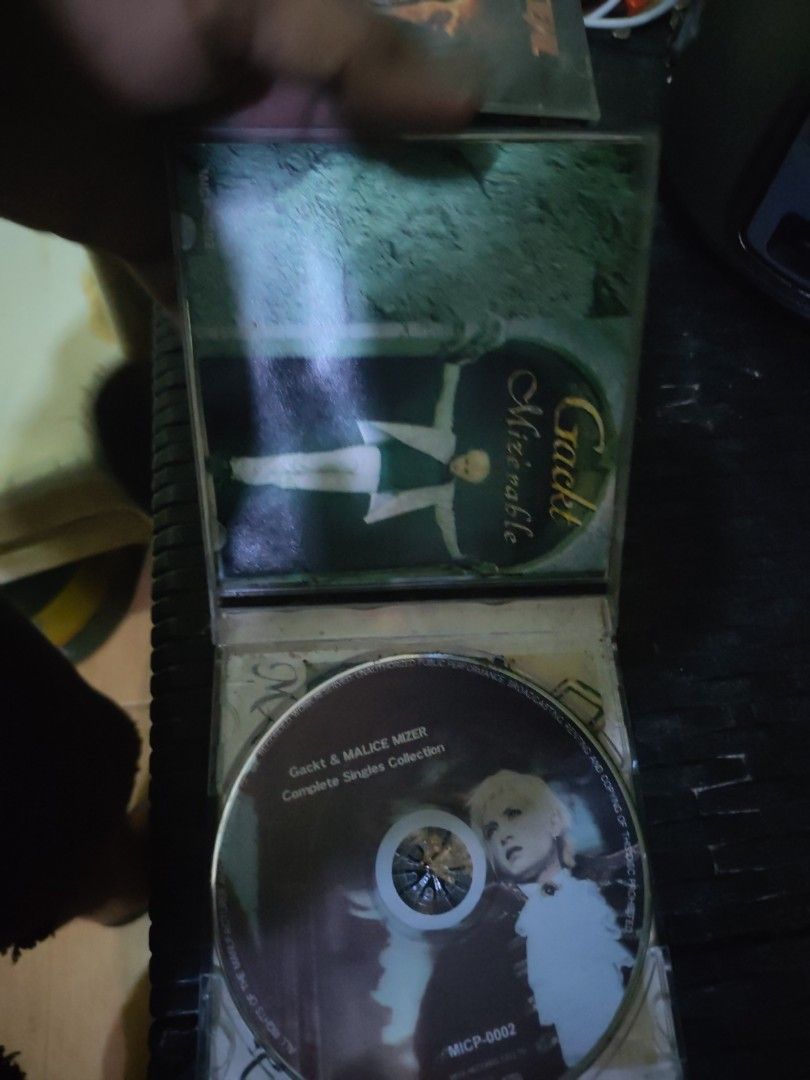 Gackt Mizérable CD (Category: CDs & DVDs) located in Quezon City. Submitted by elmerbayaban304 (Listing ID 1462238676, Image 2). Description: - Gackt Mizérable CD - Original case and disc included - Disc has minor surface scuffs - Ideal for Gackt collectors and fans.