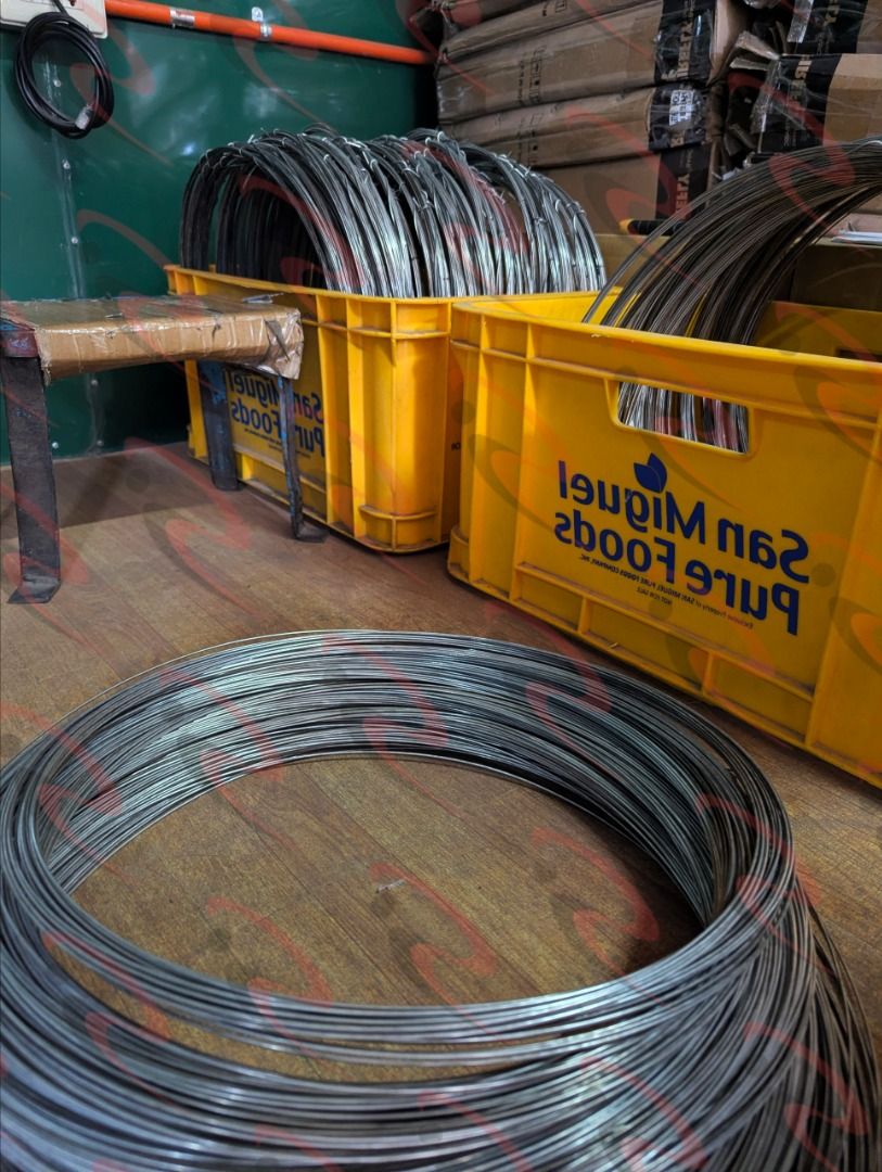 Galvanized Tie Wire – 1.8mm (Category: Home Improvement Tools & Accessories) located in San Pablo. Submitted by ultrasteelspc (Listing ID 1461811891, Image 2). Description: 🔩 Galvanized Tie Wire – 1.8mm Used for tying reinforcing bars, securing construction materials, bundling steel products and general fabrication work. 📐 Diameter: 1.8mm 📦 Available Sizes: • 18 kg roll • 250 g pack The convenient 250g pack is also available for customers who 