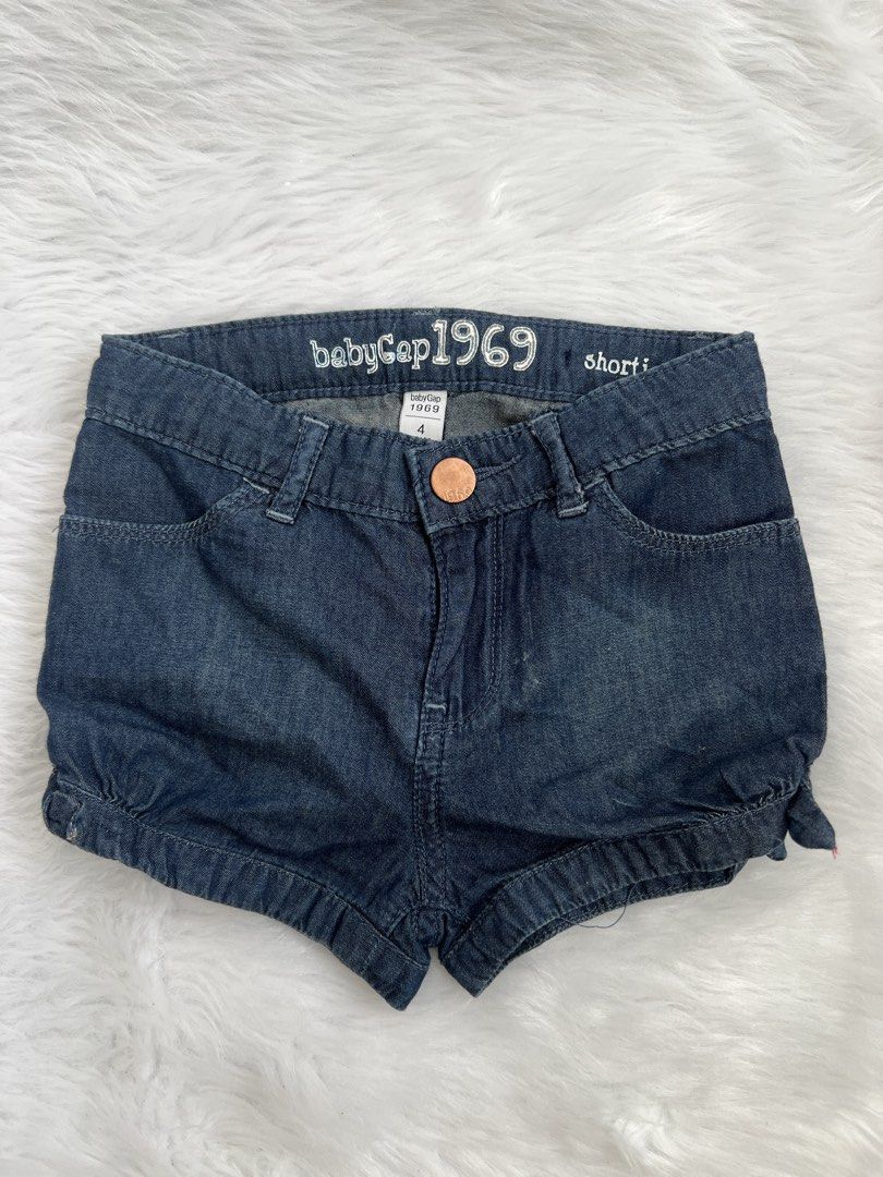 Gap Denim Short 4T (Category: Babies & Kids Fashion) located in Amadeo. Submitted by mavmadel (Listing ID 1462123375, Image 1). Description: -3T on tag -like new ***All items is in excellent to like new condition unless otherwise stated **price is already fixed ! Worth for its price based on its condition Loc: cavite.