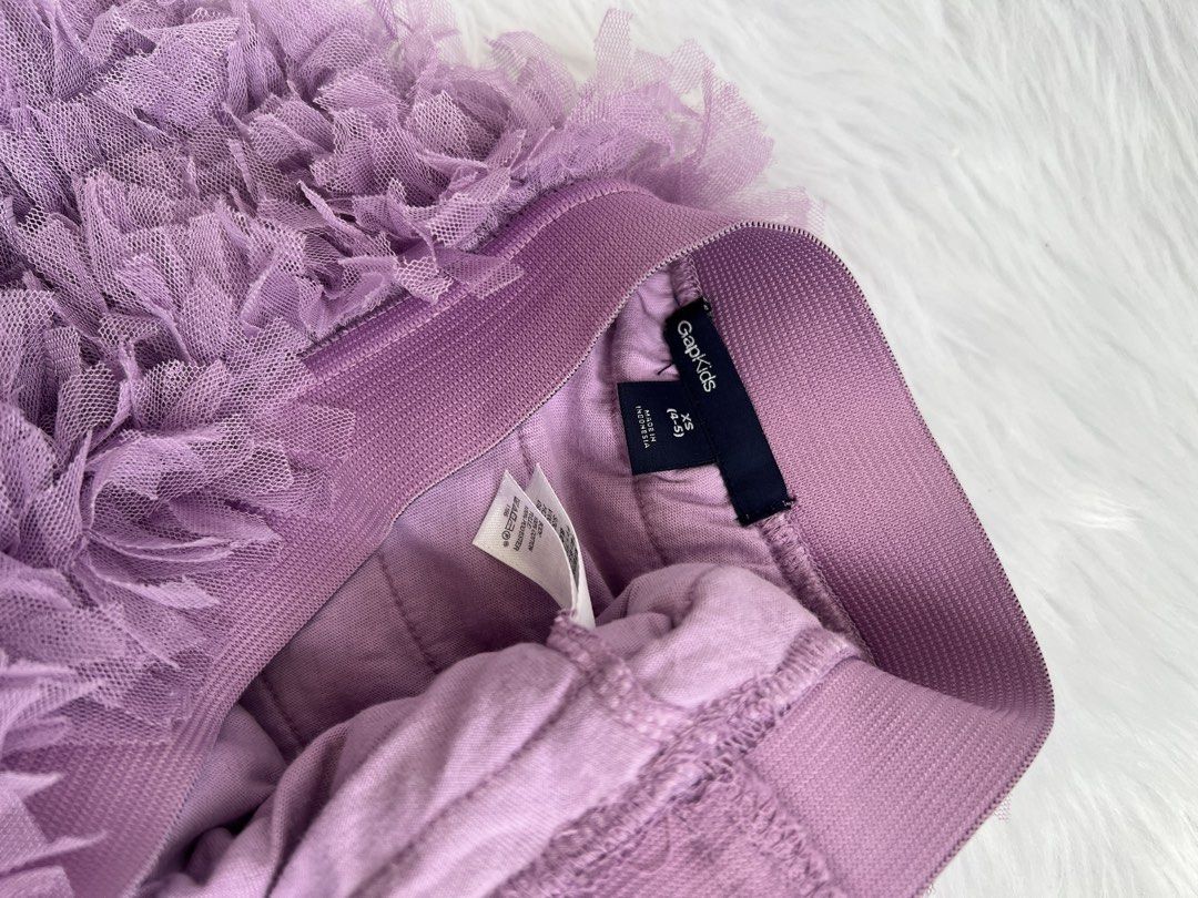 Gap Purple Tutu Skirt (Category: Babies & Kids Fashion) located in Amadeo. Submitted by mavmadel (Listing ID 1462110636, Image 2). Description: -like new -4/5 Y on tag -worn once .