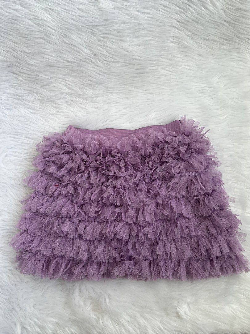 Gap Purple Tutu Skirt (Category: Babies & Kids Fashion) located in Amadeo. Submitted by mavmadel (Listing ID 1462110636, Image 1). Description: -like new -4/5 Y on tag -worn once .