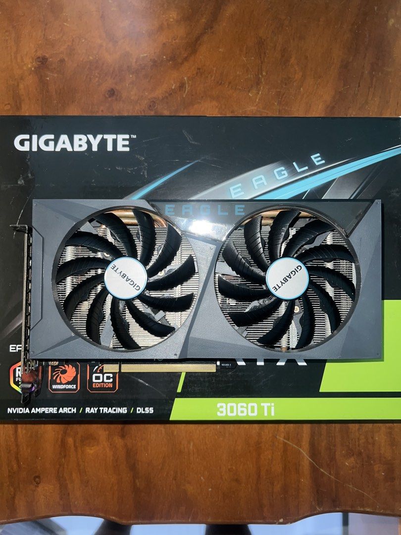 Gigabyte 3060ti (Category: Computer Parts) located in Malinao. Submitted by fugdishesh (Listing ID 1462133864, Image 1). Description: albay area.