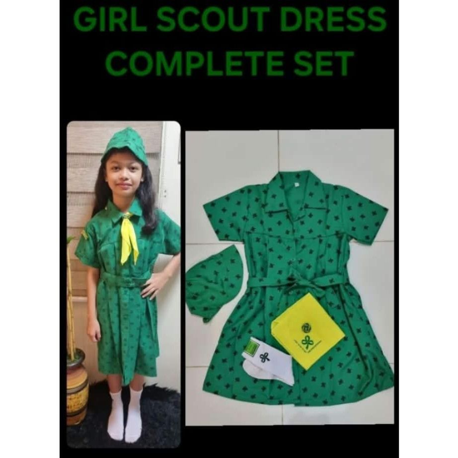 Girls Scout complete set uniform (Category: Babies & Kids Fashion) located in Manila. Submitted by mycloset2025 (Listing ID 1462205538, Image 1). Description: .