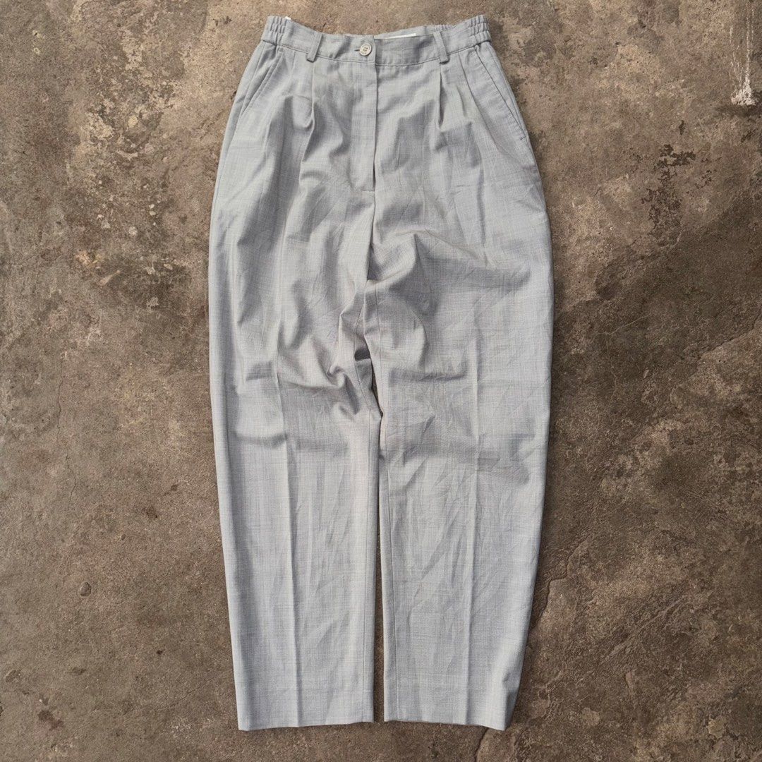 Givenchy Trousers (Category: Luxury Apparel) located in Baguio. Submitted by ughbriii (Listing ID 1462096430, Image 1). Description: size 28-30 W / 39 L Excellent Condition Authentic Minor issue lang sa puller niya putol, but still working smoothly with free givenchy shirt!.