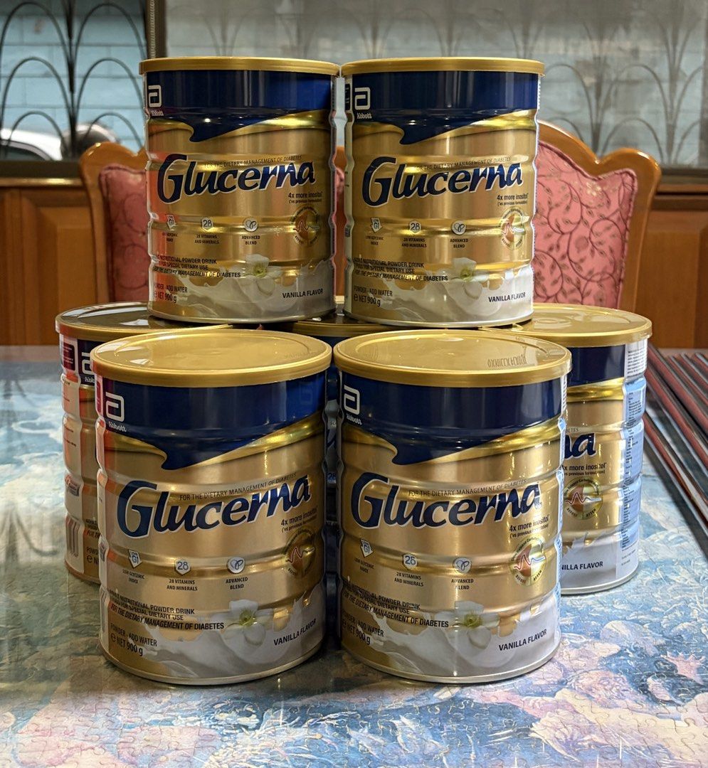 Glucerna Vanilla Milk (900g) (Category: Health Food, Drinks & Tonics) located in Quezon City. Submitted by micheleashleyt (Listing ID 1462215584, Image 1). Description: For Diabetics! • Brand New • Expiry: Apr 2028 *Can give discount if you get all 7 cans. Reason for Selling: I recently lost my Lola who’s been drinking Glucerna. Once sold, payment will then be placed back under her funds..